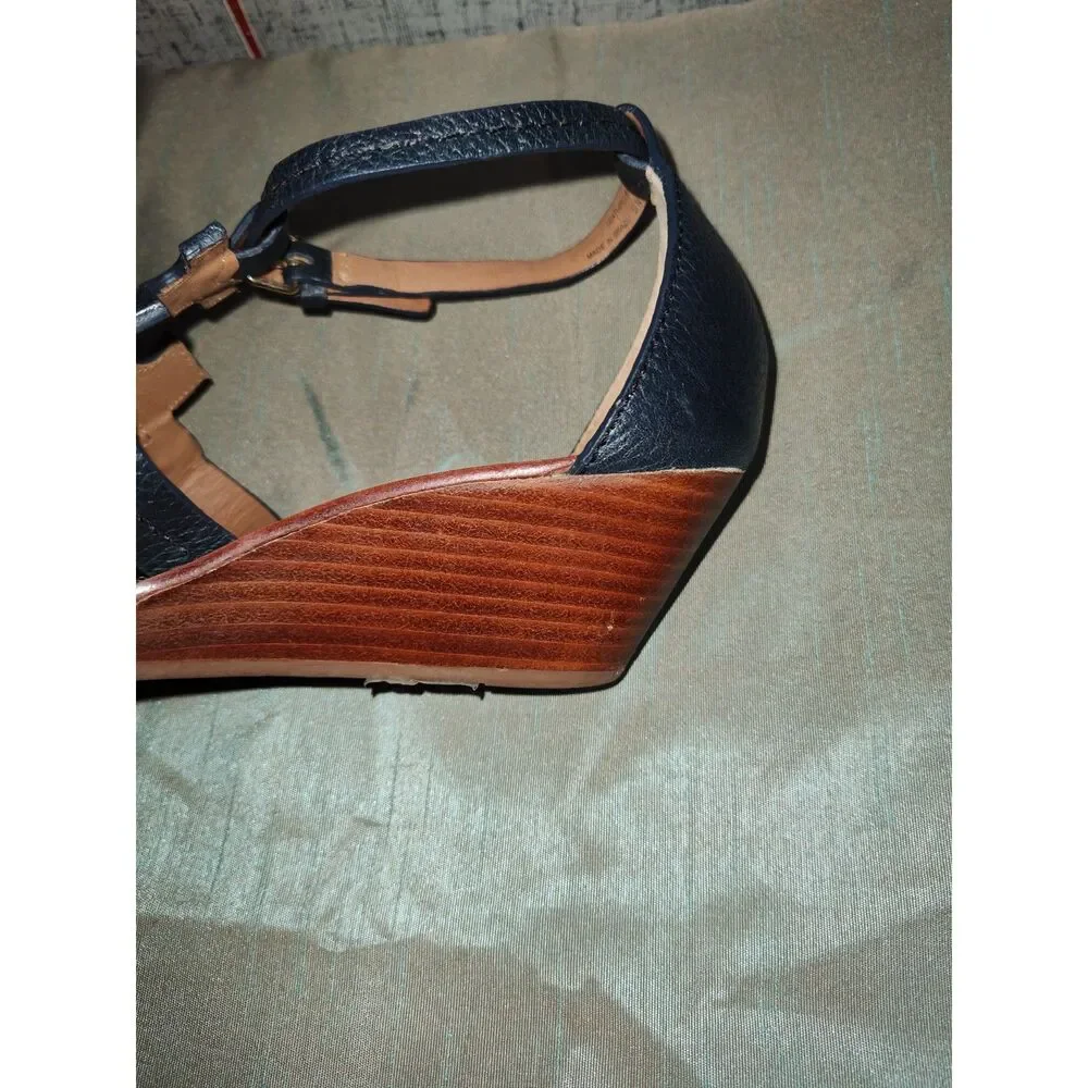 Tory Burch Phoebe Logo Thong Flat Sandals Sz 8M